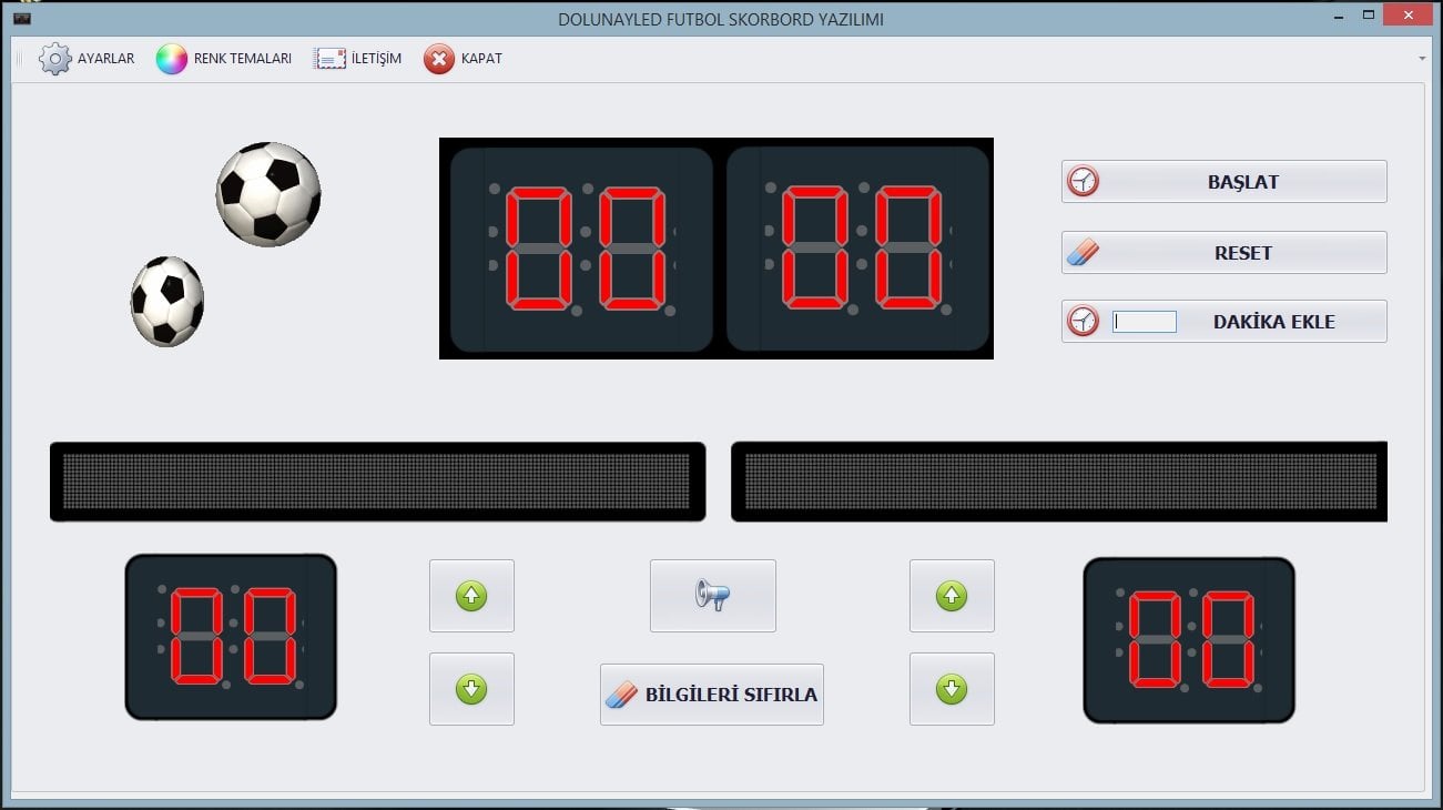 Scoreboard PC Software