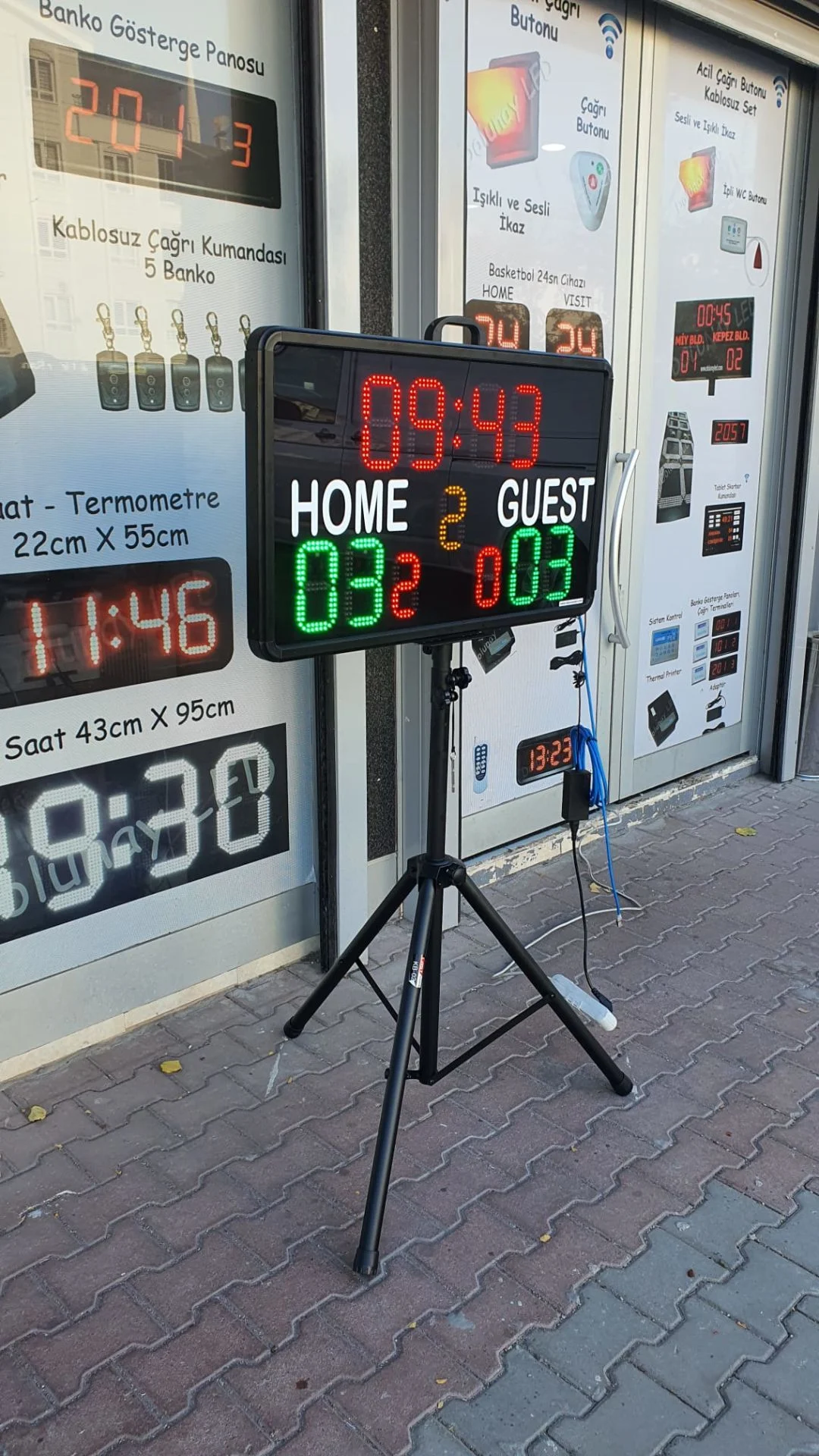 Taşınılabilir Scoreboard Dolunay LED