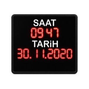 Dijital LED Saat Derece Özel Ölçü