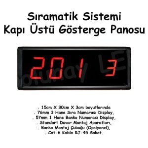 Kapı Üstü Gösterge Panosu