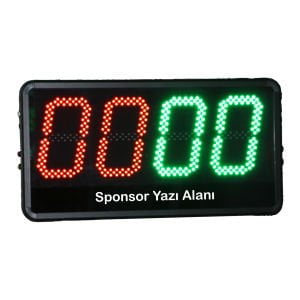 Oyuncu Değiştirme Tabelası 23cm Font (Tek Taraflı)