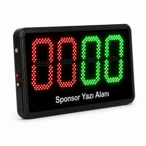 Oyuncu Değiştirme Tabelası 23cm Font (Tek Taraflı)
