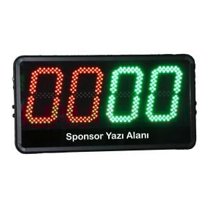 Oyuncu Değiştirme Tabelası 23cm Font (Çift Taraflı)