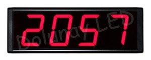 Dijital LED Kronometre 101mm