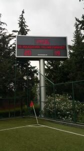 Futbol Skorbord 250cm x 600cm