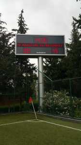 Futbol Skorbord 250cm x 600cm