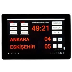 LED Ekran Skorbord Tablet PC Kontrollü