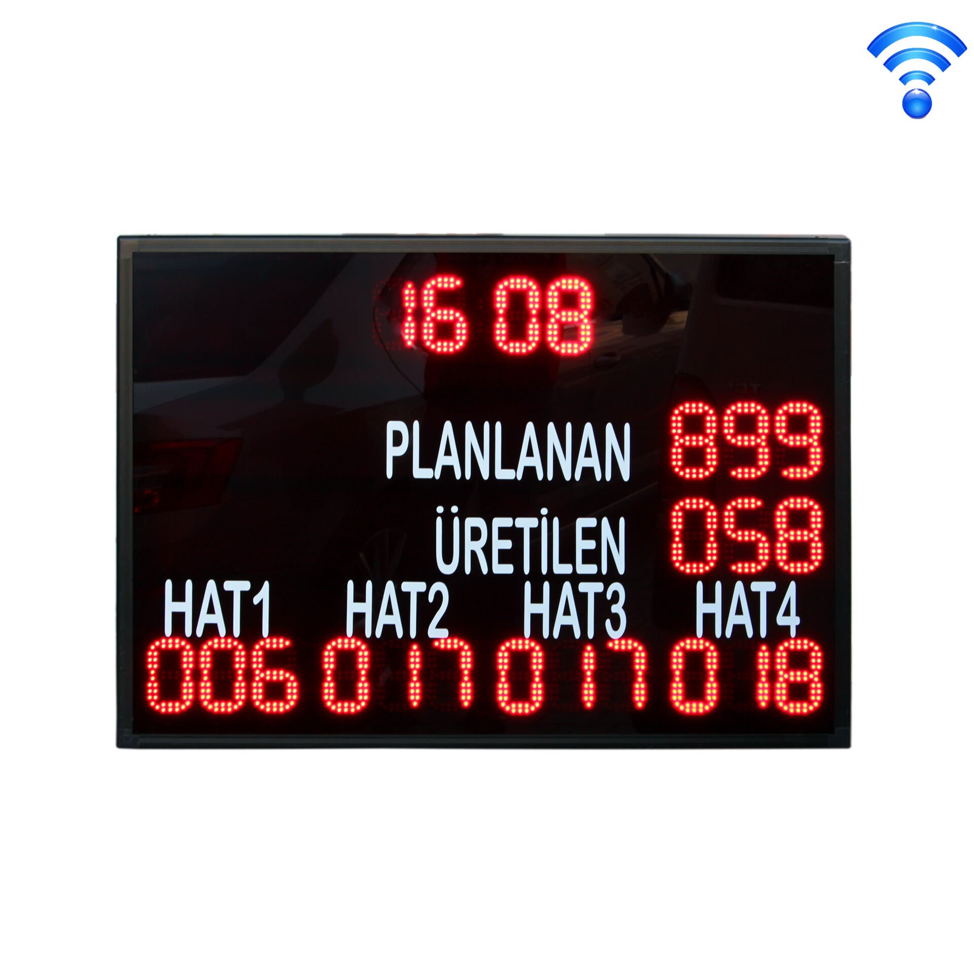 Üretim Hattı Bilgi Panosu