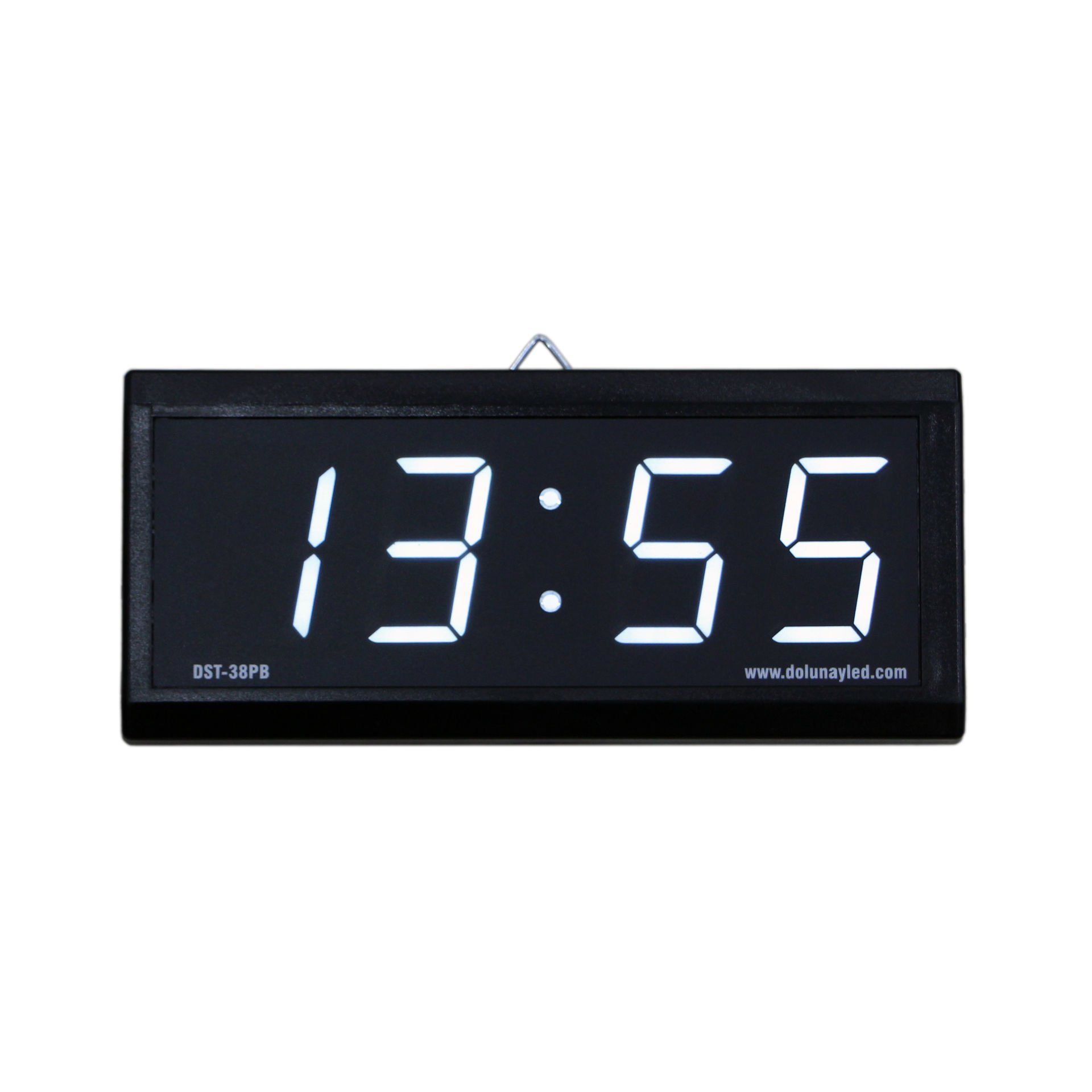 Dijital Saat Termometre 38mm Beyaz