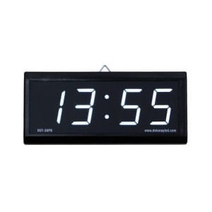Dijital Saat Termometre 38mm Beyaz
