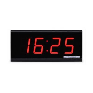 Dijital LED Saat Termometre Kronometre 76mm