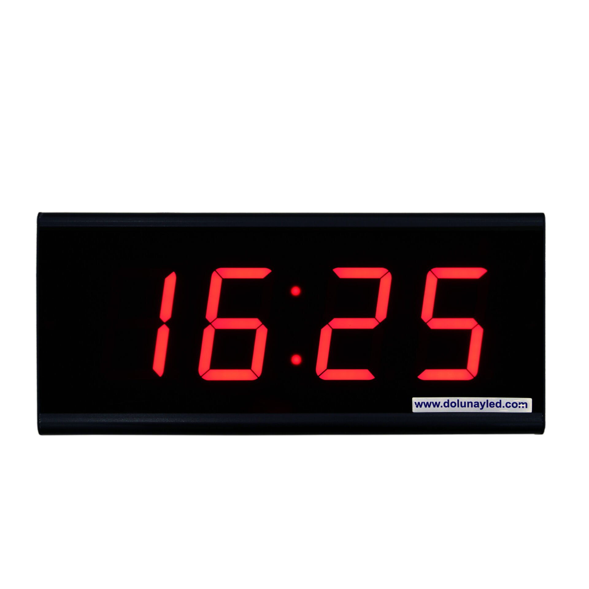 Dijital LED Saat Termometre Kronometre 76mm