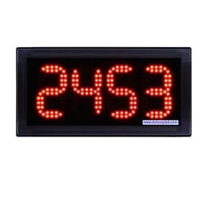 Dijital LED Sayıcı 10cm 4 Hane