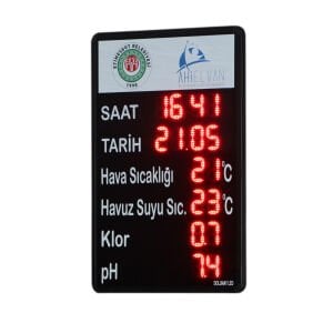 Havuz Suyu Parametreleri 80cm X 120cm