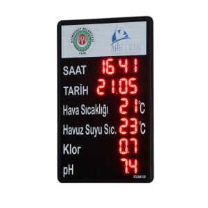 Havuz Suyu Parametreleri 80cm X 120cm