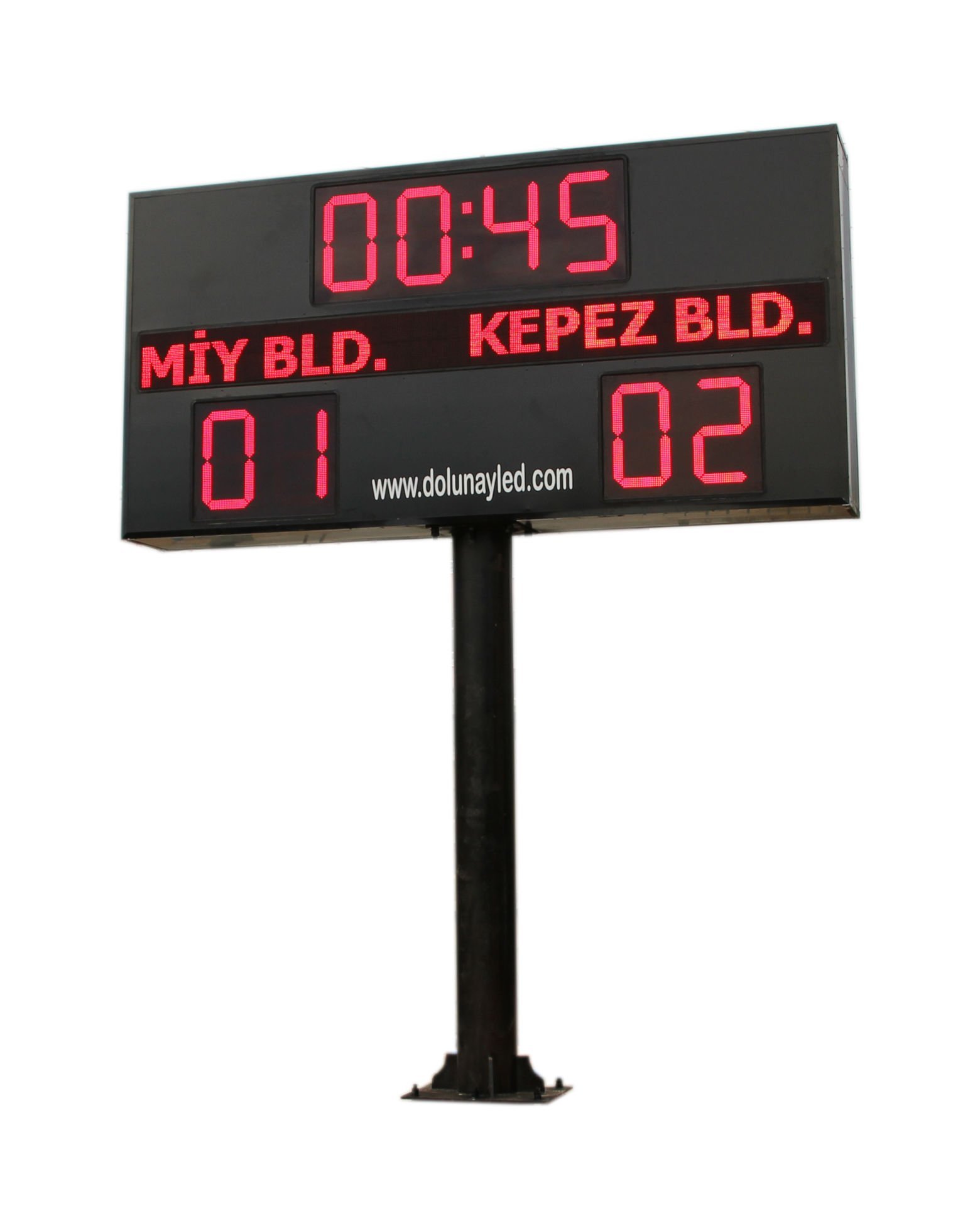 200cm x 400cm x 50cm Totem Konstrüksiyonu