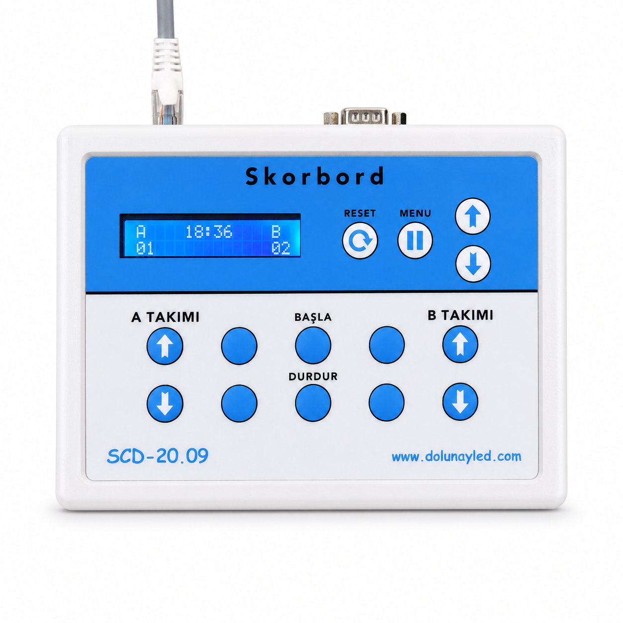 Skorbord Kumanda LCD Ekranlı