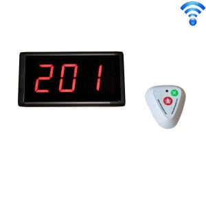 Dijital LED Sayıcı 76mm 3 Hane, Kablosuz