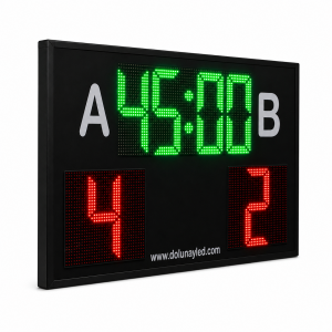 80cm x 120cm Halı Saha Skorbord