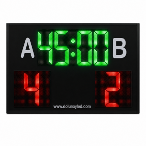 80cm x 120cm Halı Saha Skorbord