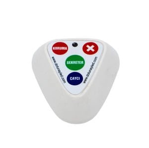 Kablosuz Makam Çağrı Butonu 3 Fonksiyonlu