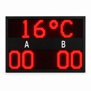 LED Skorbord | Kumandalı Futbol ve Halı Saha Skor Tabelası  50x70cm