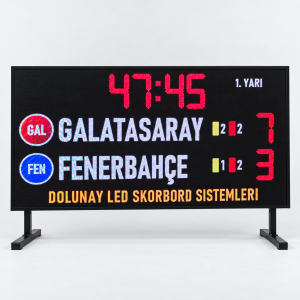 LED Ekran Profesyonel Futbol Skorbord